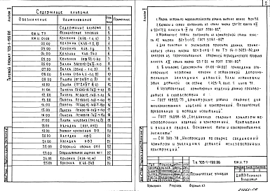 Альбом 2 Строительные изделия. из типового проекта 705-1-199.86
