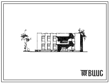 Типовой проект 263-15-38с Сельская библиотека на 25 тыс. томов. Для строительства в 3Б климатическом подрайоне сейсмичностью 7-8 баллов