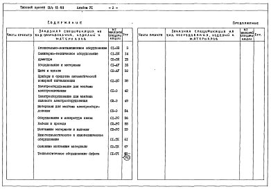 Альбом 6 Заказные спецификации