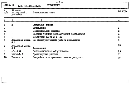 Альбом 2 Сметы