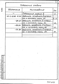 Альбом 6 Ведомости потребности в материалах