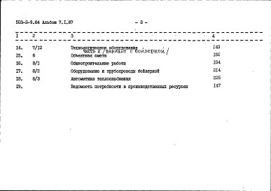 Альбом 7.87 Сметы Часть 1  Часть 2(вариант с бойлерной)    