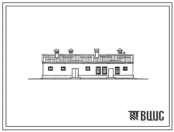 Типовой проект 709-24 Склад для хранения инвентаря с помещением для ядохимикатов и удобрений емкостью 25 т.