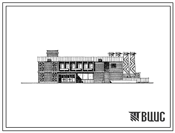 Типовой проект 274-20-97сп Столовая-кафе на 100 мест с чайханой на 50 мест торгового центра для поселка на 35000 жителей. Для строительства в 4А и 4Г климатических подрайонах сейсмичностью 7 и 8 баллов, на грунтах 2 типа просадочности