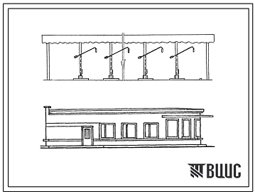 Типовой проект 402-12-19 Установка для полуавтоматического налива светлых нефтепродуктов на 10 парных наливных устройств.