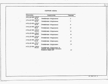 Альбом 5 Спецификации оборудования (из типового проекта А-II, III, IV-300-378.87)      