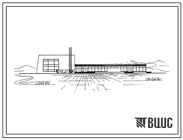 Типовой проект 275-31-11с Общественный центр для поселка на 1000 жителей.(Тип II). Для строительства в IV строительно-климатической зоне, в районах с сейсмичностью 7 и 8 баллов. (Для 4 проектно-строительной зоны).