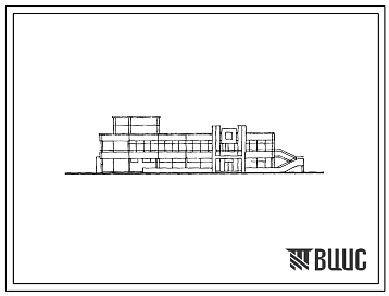 Типовой проект 272-21-21 Ресторан на 200 мест, работающий на полуфабрикатах. Для строительства в IВ климатическом подрайоне, II и III климатических районах.