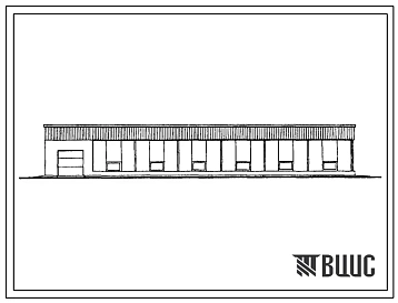 Типовой проект 503-59 Дорожная станция технического обслуживания автомобилей на 7 машиномест.