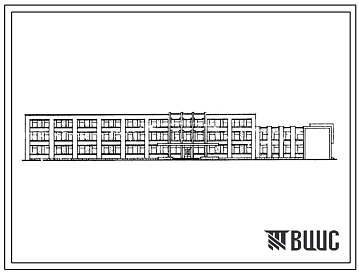 Типовой проект 225-1-354с Средняя общеобразовательная школа на 16 классов (624 учащихся). Для строительства в 3Б климатическом подрайоне сейсмичностью 7 баллов