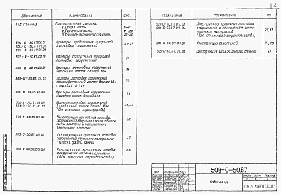 Альбом 1 Лотковые сооружения на лесохозяйственных автомобильных дорогах.