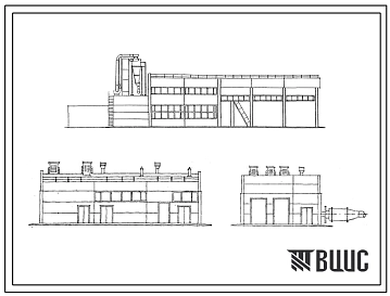 Типовой проект 408-10-15с Сушильно-очистительный цех на одну сушилку 2СБ-10 для внезаводского хлопкозаготпункта