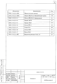  Выпуск 12.2-1 Плиты длиной 5650 и шириной 1190 мм, связевые, с напрягаемой арматурой из стали классов А-IIIв, A-IV и Ат-V, из тяжелого бетона, метод натяжения - электротермический. Рабочие чертежи