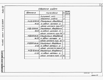 Альбом 6 Спецификация оборудования.    