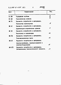 Альбом 6 Ведомости потребности в материалах