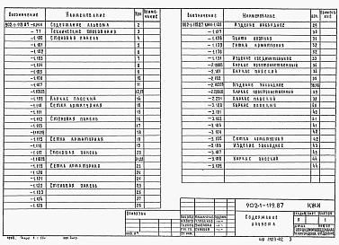 Альбом 6 Строительные решения. Подземная часть. Изделия (из т.п. 902-1-119.87).     