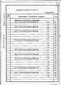 Альбом 4 Часть 2. Ведомости потребности в материалах   ТХ 2. И - БН 1 - 25.ВМ