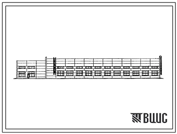 Типовой проект 503-4-21 Корпус для централизованного обслуживания и ремонта 700 грузовых автомобилей.