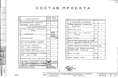 Альбом 3 Чертежи электрооборудования и слаботочных устройств