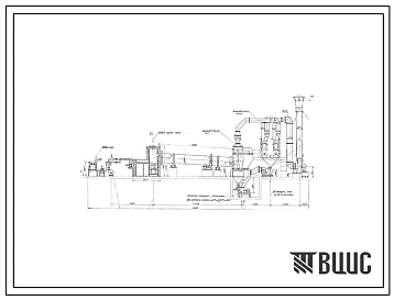 Проект 12026 Сушило барабанное Д=1.2 м L=10 м с охлаждением производительностью 10 т/ч для песка на коксовом газе