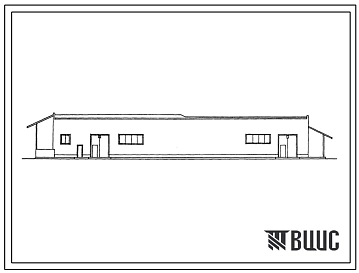 Типовой проект 709-4-5.88 Склад для хранения материально-технических ценностей вместимостью 250 т в деревянных конструкциях с кирпичными стенами.