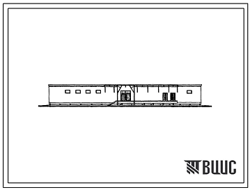 Типовой проект 506-84м Центральный склад технического имущества для аэропортов. Для строительства в районах Крайнего Севера