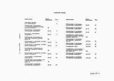 Альбом 8 Спецификации оборудования