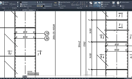 Альбом 1 Конструктивные чертежи в формате DWG