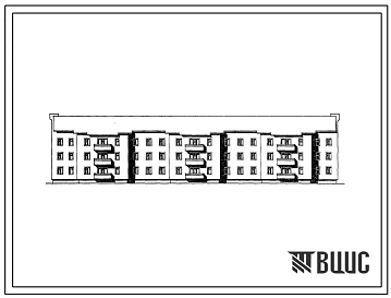 Типовой проект 114-202-2/2 Трехсекционный дом на 27 квартир (однокомнатных 1Б – 3, двухкомнатных 2Б – 12, трехкомнатных 3А – 3, 3Б – 6, четырехкомнатных 4Б – 3). Общая площадь 1560 м2 (СТЕНЫ ИЗ КИРПИЧА, Перекрытия железобетонные. Полное инженерное благоус