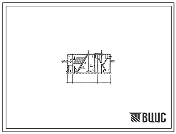 Типовой проект 902-2-465.88 Блок емкостей для канализационных очистных сооружений заводского изготовления произвдительностью 200, 400 м.куб/сут