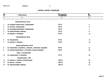 Альбом 5 Заказные спецификации    