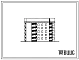 Типовой проект 89-0136.13.91 5-этажная торцовая блок-секция 1Б.2Б.3Б.3Б на 20 квартир (правая) (для строительства в Белорусской ССР)