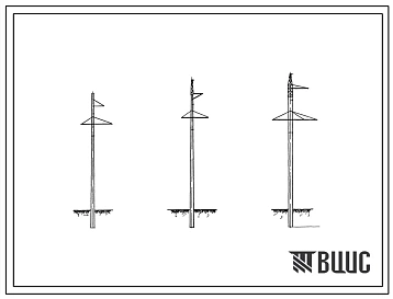 Серия 3.407-28  Унифицированные промежуточные одноцепные и двухцепные железобетонные опоры воздушных линий 35-220 кв с предварительно напряженной прядевой, проволочной и стержневой арматурой. Материалы для проектирования.