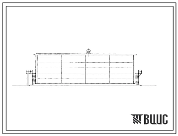 Типовой проект 407-3-588.90 МП Закрытые распределительные устройства 10(6) кВ с кабельным этажом и реакторными камерами (ЗРУ 10-6x24-ЖБ-51-2-КЭ-Р)