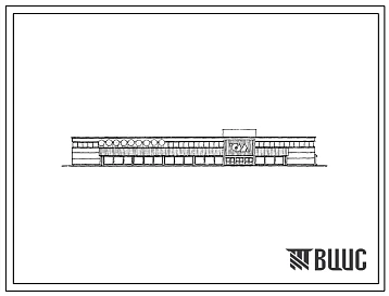 Типовой проект 272-13-76 Продовольственный магазин «Универсам» торговой площадью 1462 м? с организацией продажи товаров в таре-оборудовании (в конструкциях ИИ-04). Для строительства в IВ климатическом подрайоне, II и III климатических районах.