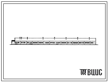 Типовой проект 807-10-92.86 Здание карантина на 500 телят (рамный каркас)
