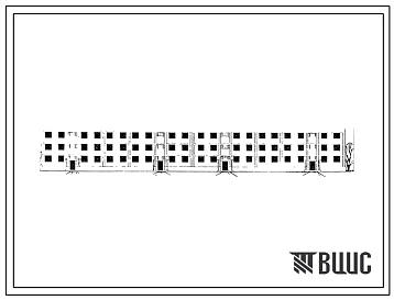 Типовой проект 1Т-395с-6 Трехэтажный четырехсекционный жилой дом на 24 квартиры.