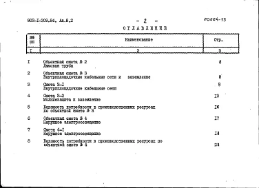 Альбом 8.2 Сметы. Генеральный план. Инженерные сети