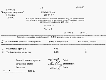 Альбом 4 Заказные спецификации. Часть1. Часть 2.     