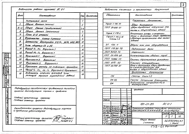 Альбом 1 Общие архитектурно-строительные решения (АС.0-1)