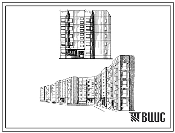 Типовой проект 122-042см.83 Пятиэтажные лестничные блоки.