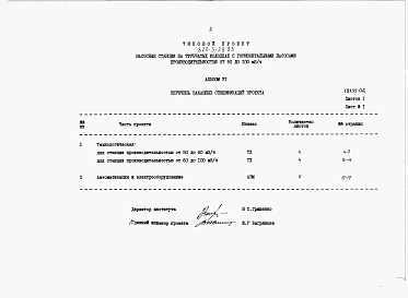 Альбом 6 Заказные спецификации.     