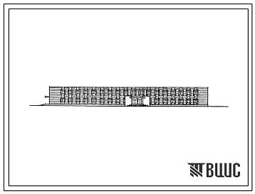 Типовой проект 224-9-189с.84 Межшкольный учебно-производственный комбинат на 4 группы (120 мест). Для строительства в 4А и 4Г климатических подрайонах Узбекской ССР сейсмичностью 7 и 8 баллов.