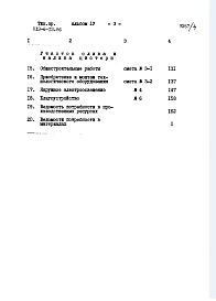 Альбом 4 Сметы, ведомости потребности в материалах.