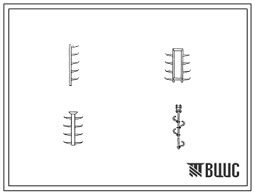 Серия 3.407-14 Комплектные конструкции для прокладки кабелей. Материалы для проектирования.