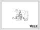 Фасады Проект РП11343.01 Устройство нагревательное для литейных ковшей емкостью 0,16 т, на газе