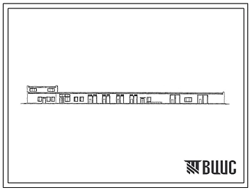 Типовой проект 810-3-4.86 Блок вспомогательных служб тепличного комбината площадью 18 га теплиц (с кирпичными стенами)