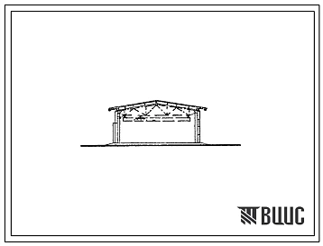 Типовой проект 420-06-32 Инвентарные временные здания и сооружения контейнерного и передвижного типа, размещаемые в УТС серии 420-03. Материальный склад без рампы (неотапливаемый) площадью 792 м?.