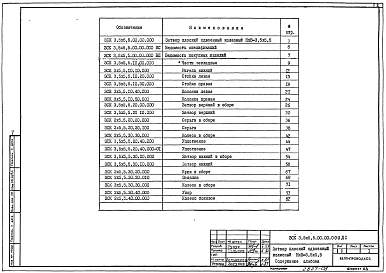 Выпуск 7 Затвор плоский сдвоенный колесный НхВ=3,5х5,5. Рабочие чертежи.