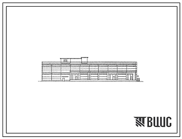 Типовой проект 701-1-13 Двухэтажный склад сборной железобетонной конструкции для тарных грузов (муки)